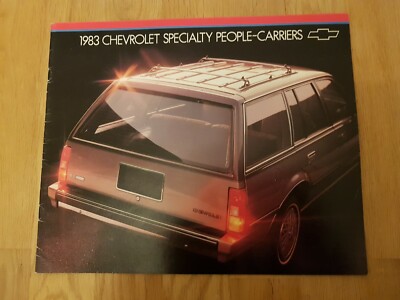 Chevrolet 1983 Specialty People- Carriers Prospekt
