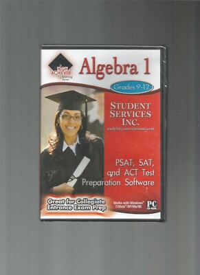 High Achiever: Algebra 1 - Gr. 9-12 for SAT, ACT, PSAT [NEW] (PC)