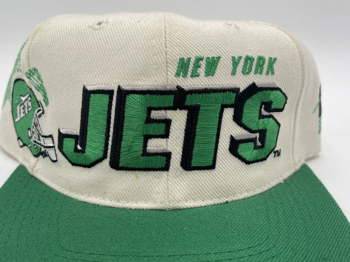 Vintage New York Jets Sports Specialties Laser Snapback Hat