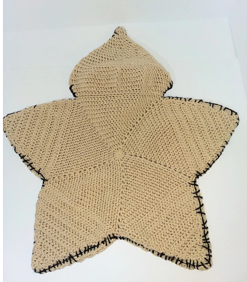 Nuevo Oogie Boogie Hecho a Mano Crochet 0-3 Meses Halloween Disfraz Bebé Acurrucado  Foto 3 de 4