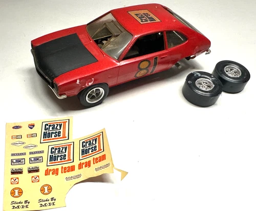 AMT 1:25 Vintage Crazy Horse #81 Pinto Funny Car Dragster Original Built Model