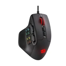Gaming Mouse 15 Programmable Buttons Wired RGB Gamer W/ Ergonomic Natural Grip 