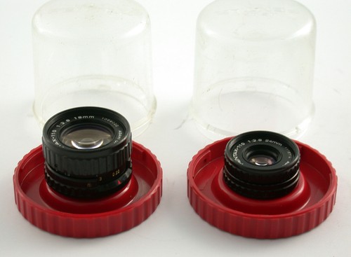 Lot PENTAX Auto 110 miniature analog camera lens body 18 24 50 mm winder AS IS - Bild 6 von 13