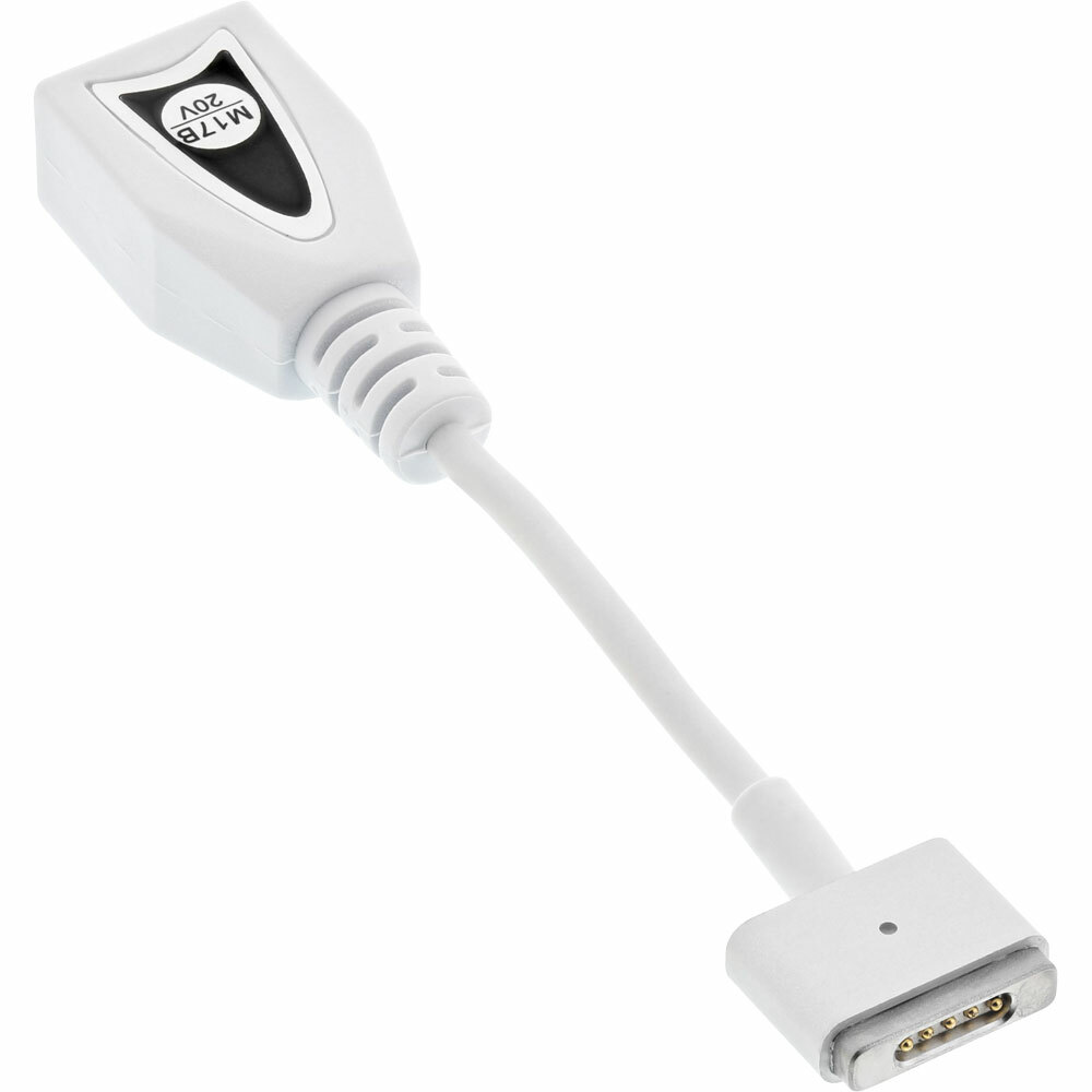 INL InLine® Plug secondari M17B da 20V per Apple MacBook Pro Retina (Mafsafe2)
