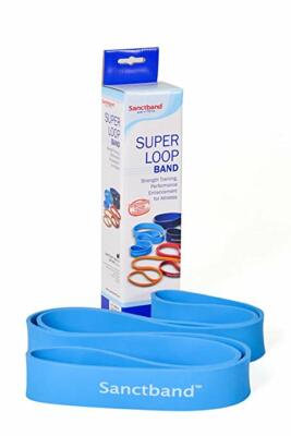 MADE IN MALAYSIA (EXTRA HEAVY) Blueberry SUPER LOOP Resistance Band Exercise 41''