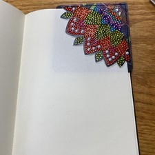 Bookmark corner page Diamond Art Painted