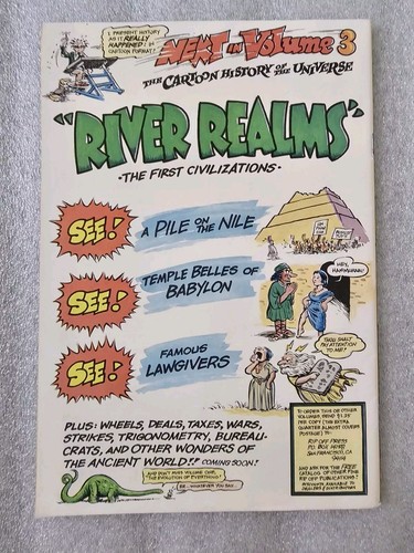 Cartoon History of the Universe Comics #2, 4, 5, 6, 1979-1981 - Picture 3 of 17
