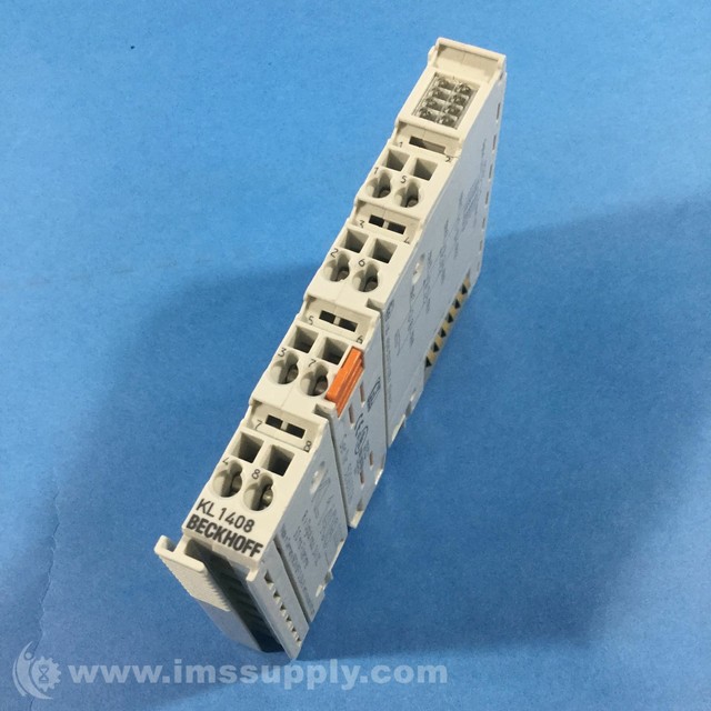 Beckhoff Kl1408 8-channel Digital Input Terminal 24 VDC Fnob for sale ...