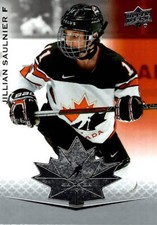 #57 Jillian Saulnier - Canada - 2021-22 Upper Deck Team Canada Juniors Hockey