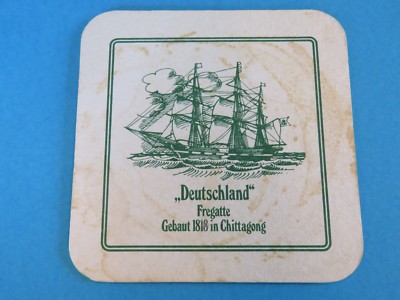 Beer Coaster ~*~ JEVER Pilsener ~ Jever, Lower Saxony, Germany ~ Chittagong Ship