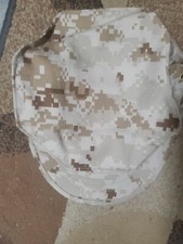 New USN NWU Type III Digital Woodland Utility 8 Point Cap Hat Size Small AOR1