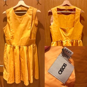 asos ochre dress