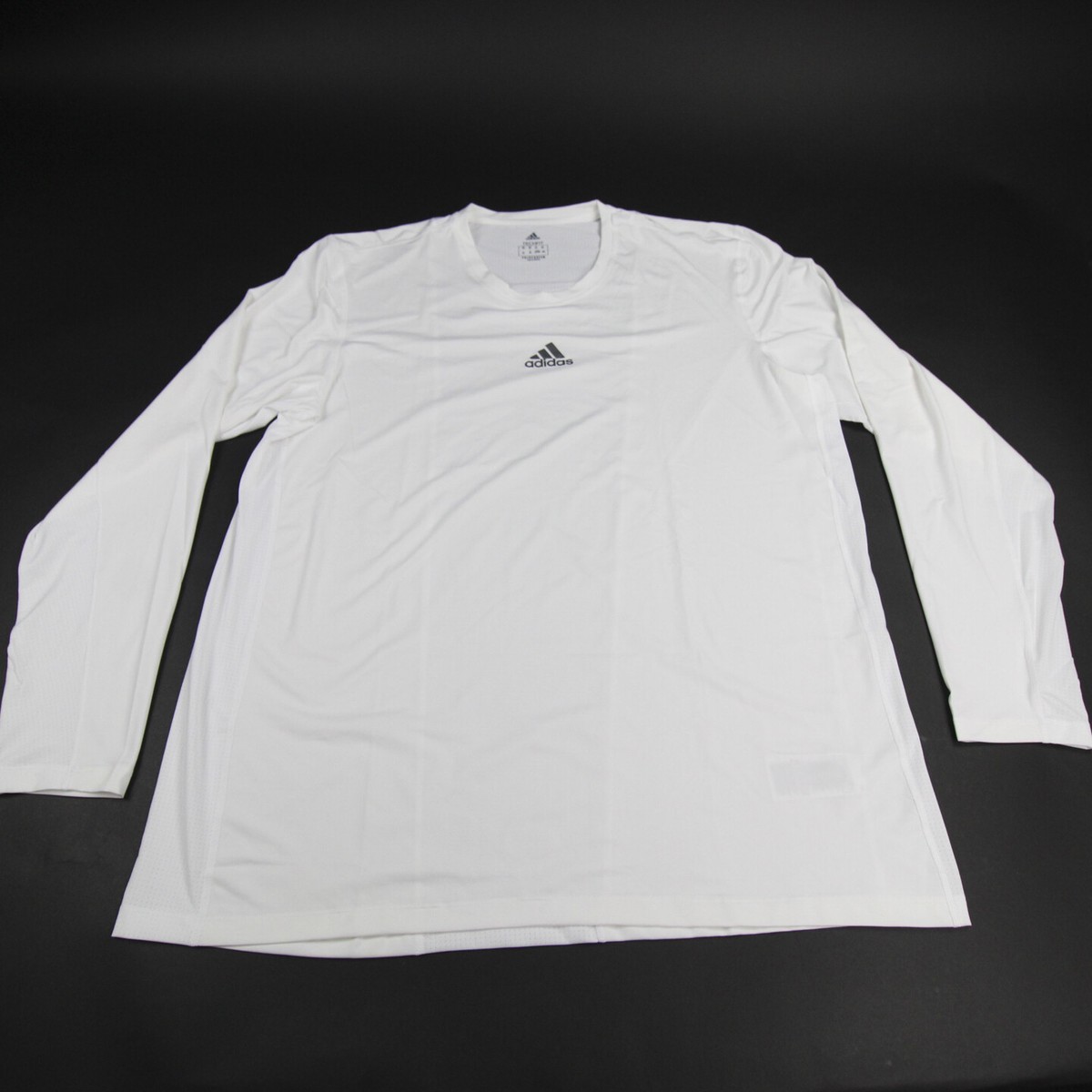 adidas Primegreen Long Sleeve Shirt Men's White Used | eBay