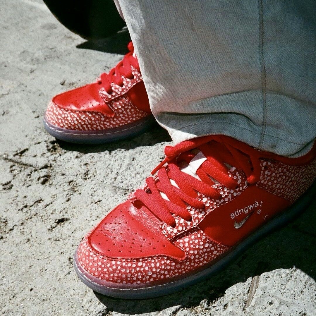 Stingwater x Nike SB Dunk Low “Magic Mushroom” - Men's Size 10 | eBay