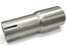 Lextek S/Steel Exhaust Silencer Link Pipe 37mm to 51mm for Slip on Silencer Cans