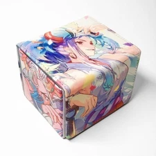 Game Card Storage Box One Piece Yamato Hard Case Holder PTCG Desk Game Case New