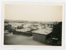 Vintage 1936 China Photograph Tangku High View Panoramic Sharp Photo