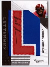 Jerrel Jernigan 2011 Panini Prestige AUTOGRAPH Lettermen PATCH rc