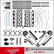 Head Gasket Timing Chain Kit For 04-14 Ford F-150 F-250 F-350 Expedition 5.4L