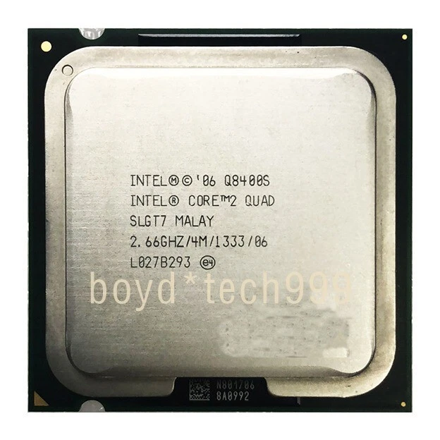 Intel Core 2 Quad Q9550S Q8200S Q8400S Q9400S Q9505S LGA775 CPU Processor - Image 4 of 4
