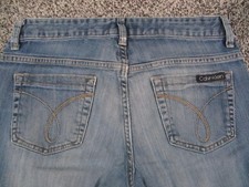 Calvin Klein Jeans Jeans Womens 6 Blue Bootcut Stretch Mid Rise 29x30