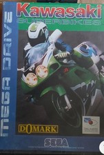 Kawasaki Superbikes Sega Mega Drive Game In Box With Manual