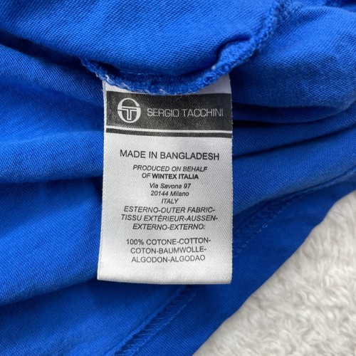 Sergio Tacchini Rolex Monte Carlo Masters Blau T-Shirt Herren Large - Bild 7 von 9