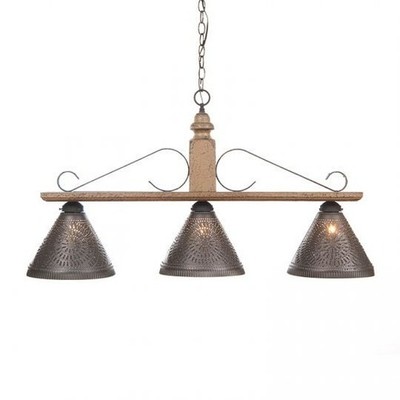 Wellington Large Island Light in Americana Pearwood
