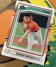 2024 Donruss #155 Carson Whisenhunt RP San Francisco Giants