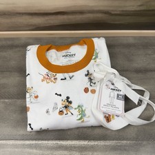 Pottery Barn Kids Disney Mickey Mouse  Friends Halloween Pajamas Adult Medium