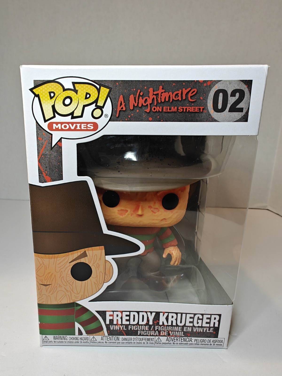 Funko Pop! A Nightmare On Elm Street Freddy Krueger #02 Horror Vinyl Figure