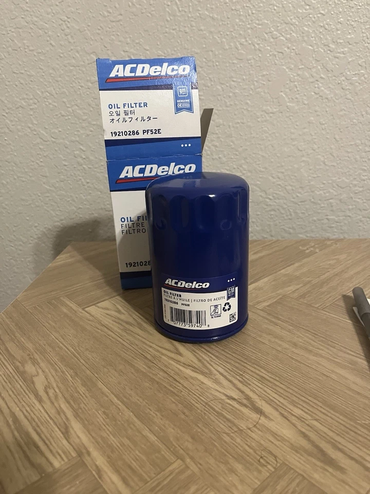 Filtro de aceite de motor ACDelco PF52E 19210286 Foto 2 de 3