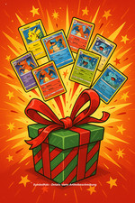 - XMAS SPECIAL - 61x Pokemon Karten mit V/VMAX/GX/RAINBOW Karte & 10x R.HOLO -