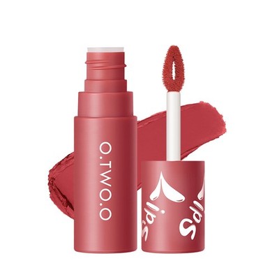 NEW! O.TWO.O Velvet Matte Lip Tint   Lip & Cheek Mud, Soft Matte / Velvet Finish