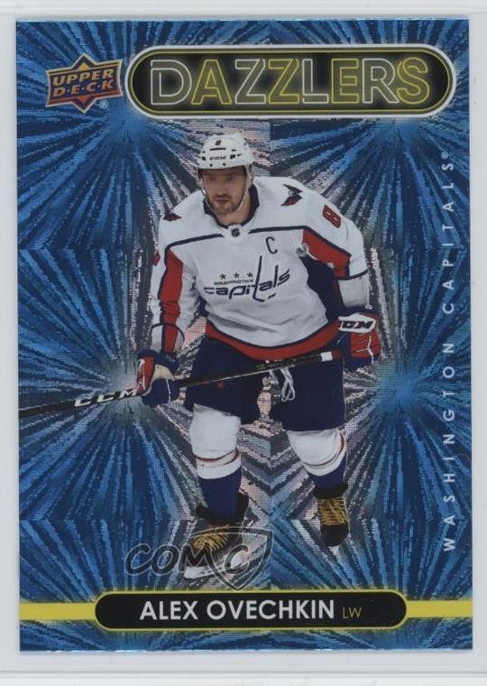 2021-22 Upper Deck Series 1 Dazzlers Blue Alex Ovechkin #DZ-47 1rq1
