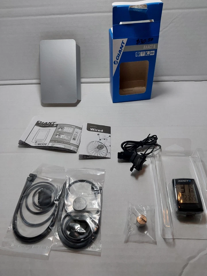 Giant Axact 6 Bike Cycle Computer 6 Function Odometer, Clock, Trip Distance - Image 4 of 4