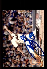 Signed Baseball Card Auto Tony Watson 2018 Topps #692 San Francisco Giants