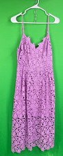 ASTR The Label Lilac Lace Cami midi dress, Size M