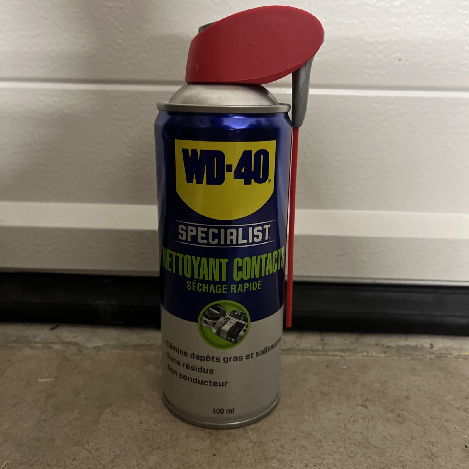 Nettoyant contacts WD-40 électronique 400ml pour l'entretien de votre matériel informatique