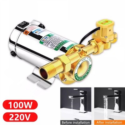 220V 100W Home High Pressure Water Booster Pump Automatic Water Pressure Pump