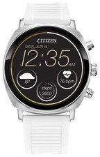 Citizen CZ Smart Touchscreen White Silicone Smart Watch 41MM MX1000-28X NEW