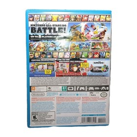 Super Smash Bros Near Mint Nintendo Wii U Video Game Complete W/ Manual WiiU CIB