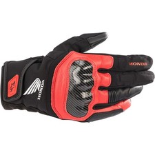 Alpinestars Honda SMX Z Drystar Gloves - Black/Bright Red - X-Large XL