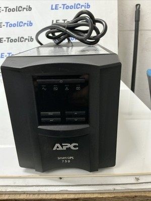 APC Smart-UPS 750 LCD Battery Backup UPS SMT750 Has Batteries. AB-729S