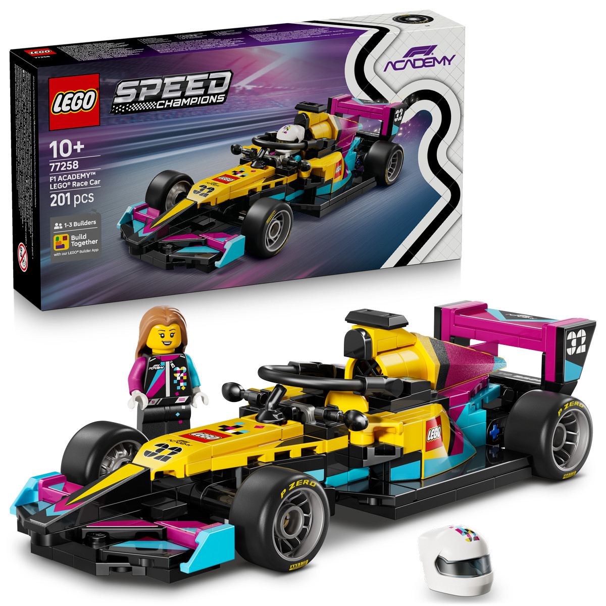 LEGO Speed Champions | F1 ACADEMY Race Car (77258)