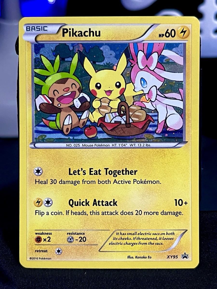 ピカチュウ：ポケモンべんとう プロモ PROMO XY95 英語版 ピカチュウ 海外版 英語版 プロモ Pikachu - XY95 -【Card Chicken】