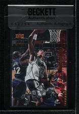 BAS 2000 Upper Deck Game Jersey Edition Doug Christie Seal of Authenticity 3c7