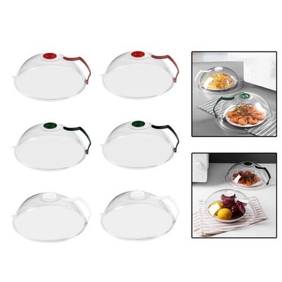 26 cm Mikrowellen Teller Abdeckung Anti Spritzer und Dampfausströmer Mikrowelle Spritzer