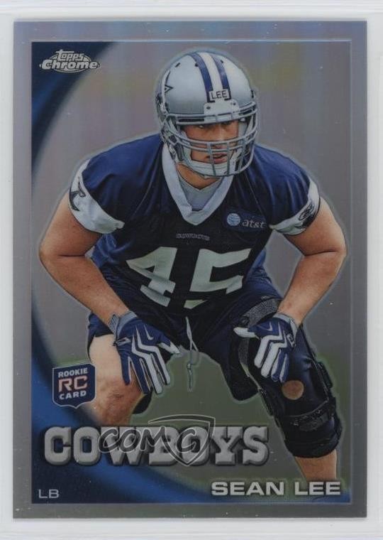 2010 Topps Chrome Refractor Sean Lee #C38 4f5
