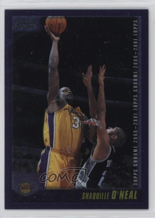 2000-01 Topps Chrome Shaquille O'Neal #8 HOF 0p6y